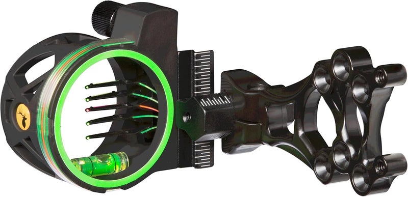 Trophy Ridge Master Hunter Kit with Volt 5-Pin Sight, 6" Static Stabilizer, and Kill Shot Whisker Biscuit, Black - Image 2